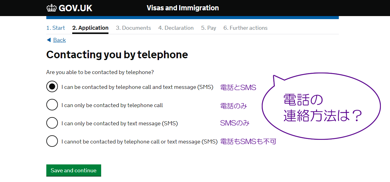 Contacting you by telephone